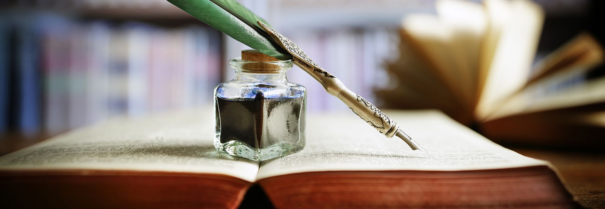 Quill and ink creative writing. 