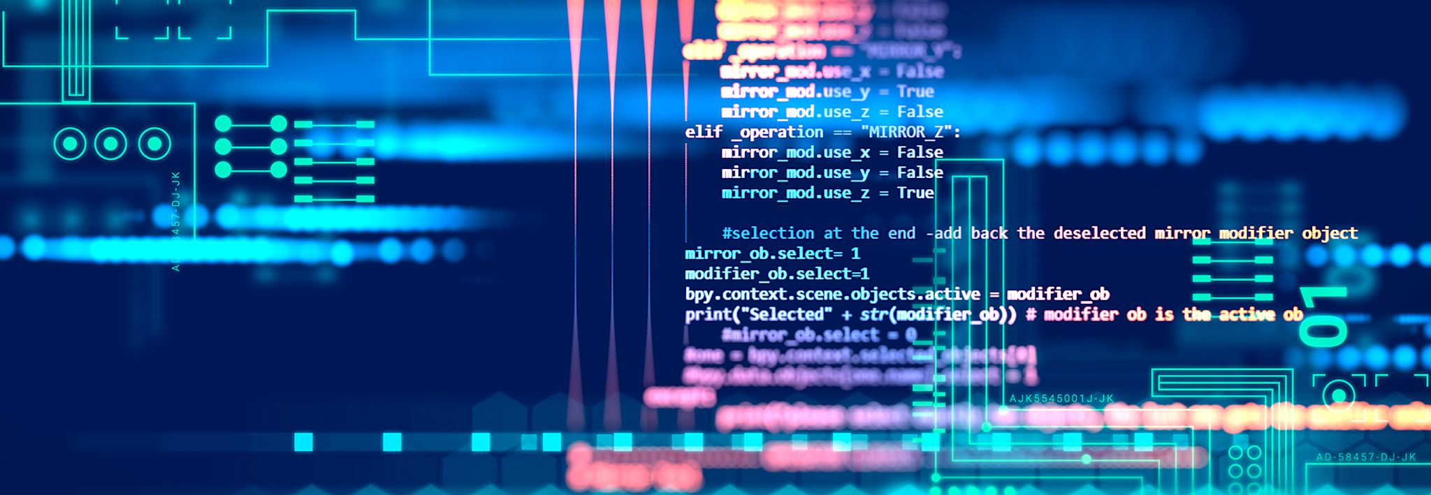 A photo for computer information technology includes numbers and charts.