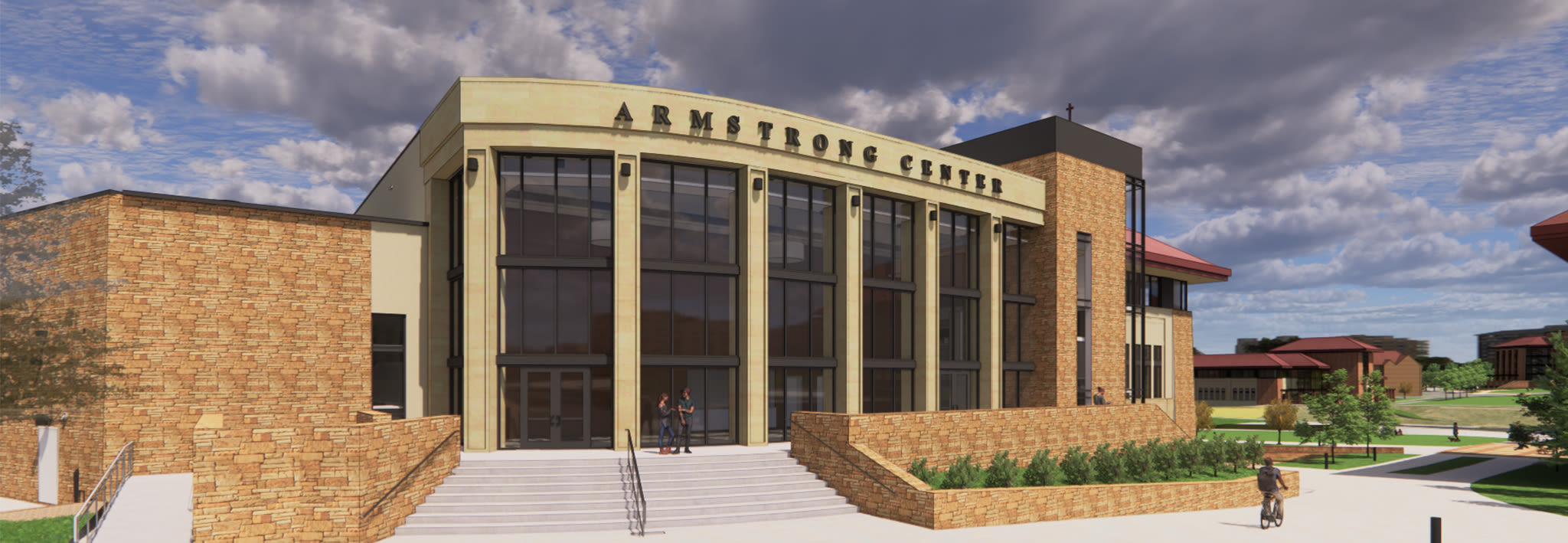 Artistic rendering of CCU's Armstrong Center