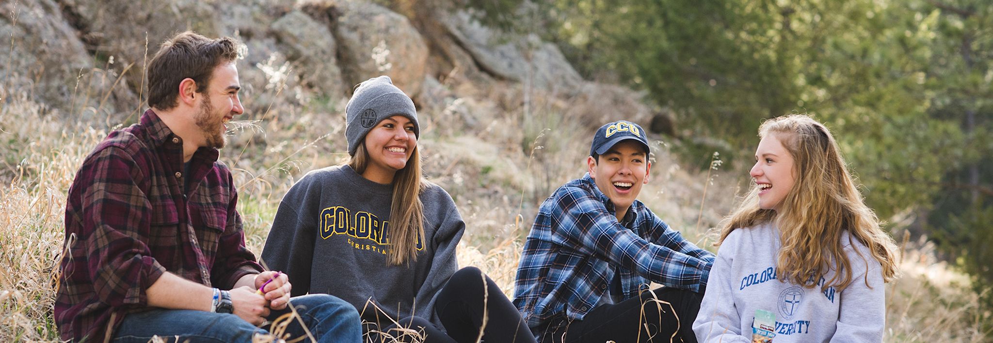 CCU students enjoying a day in the mountains. 