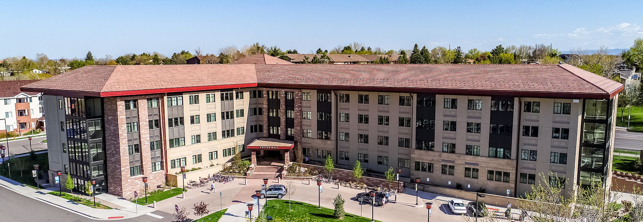 Yetter Hall is a new building on the CCU campus in Lakewood.