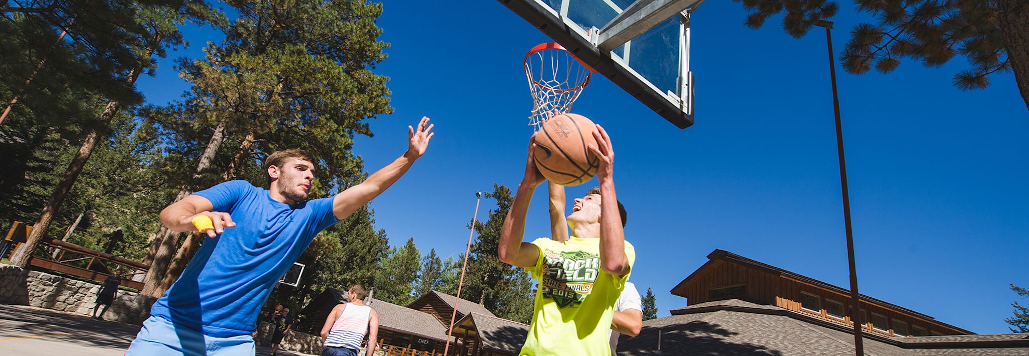 CCU college students playing in intramural sports. 