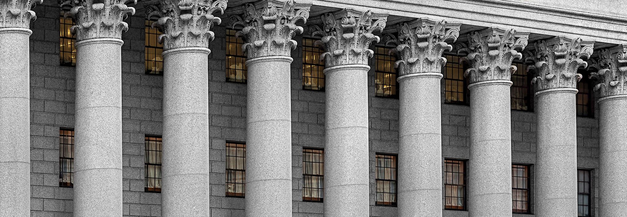 Courthouse pillars Courthouse pillars.