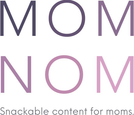Square logo for Mom Nom podcast