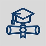 graduation icon
