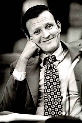 bill armstrong leaning on his elbow