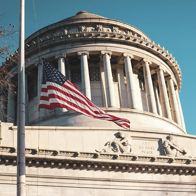 capital building with american flag