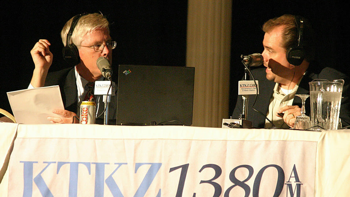 Eric Hogue and Hugh Hewitt on the Hugh Hewitt Show (c. 2003)