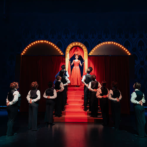 musical production on stage at ccu