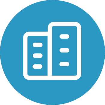 icon of apartment buildings