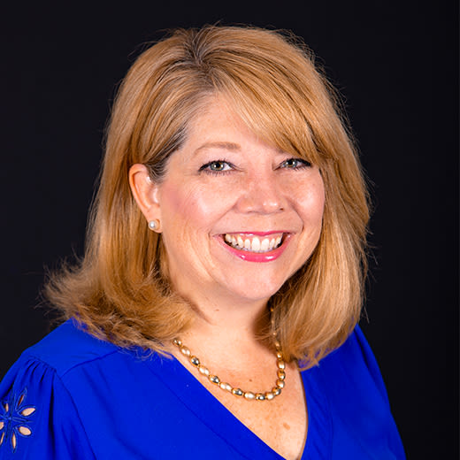Circular headshot image of Kara Johnston Mott