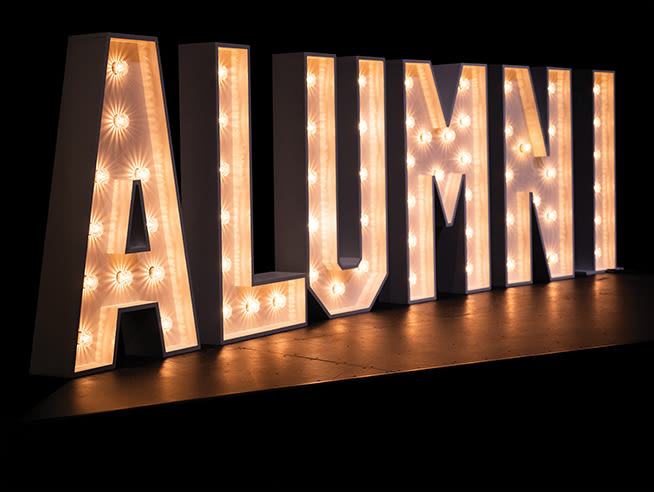 alumni letters that are glowing