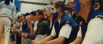 Fans at a CCU Athletic Event in 1993