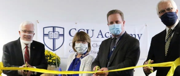 CCU Academy ribbon cutting ceremony
