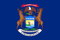 Flag of Michigan Flag of Michigan