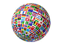Global Flags Globe of Flags