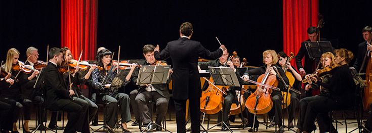 conducor during concert