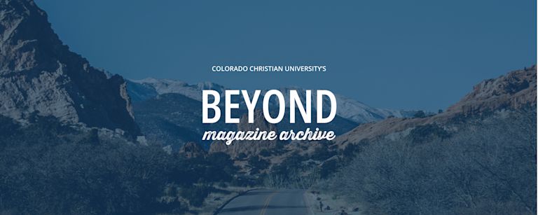 full width image with a background of mountains (small image)