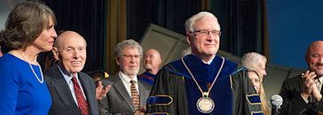 Donald W. Sweeting at CCU's Inauguration