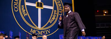 Adult Student at Commencement