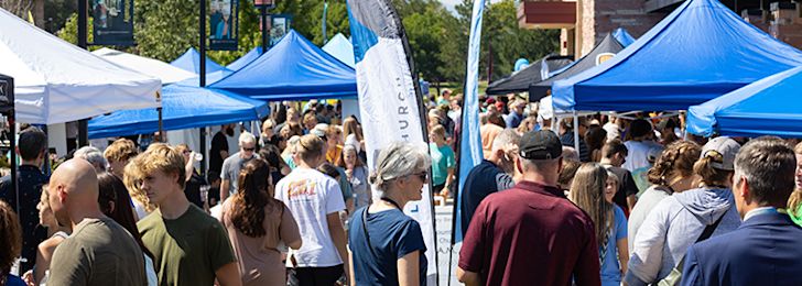 CCU Students and Families at Weekend of Welcome