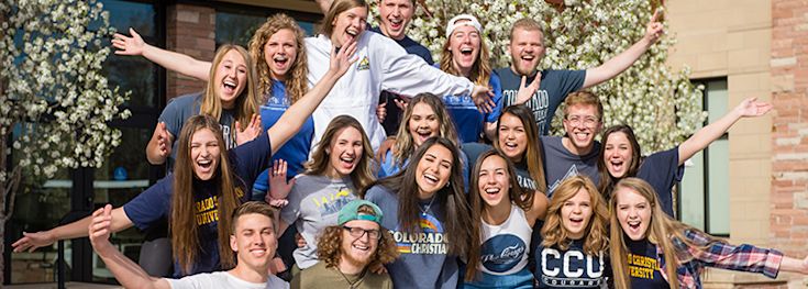 Group of CCU students welcoming new students