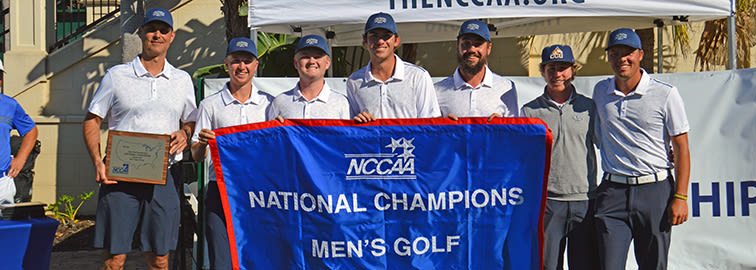 CCU Men's Golf NCAA champs