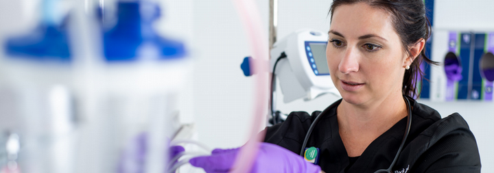 ccu nursing patient in a professional hospital setting