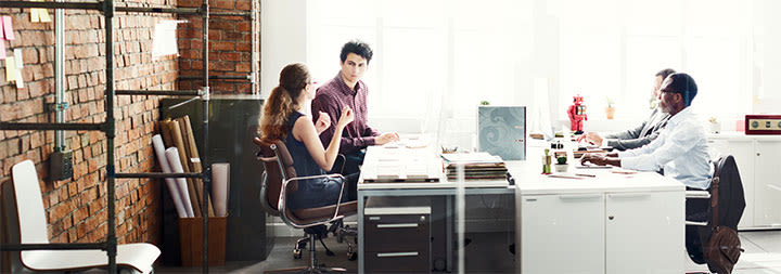 men and women in the workplace