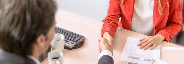 A woman used job interview tips about how to discuss education.