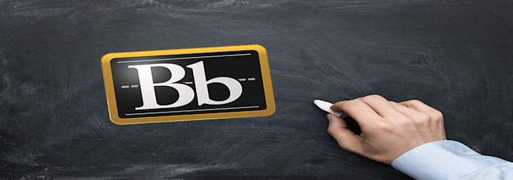a blackboard with a person writing with chalk
