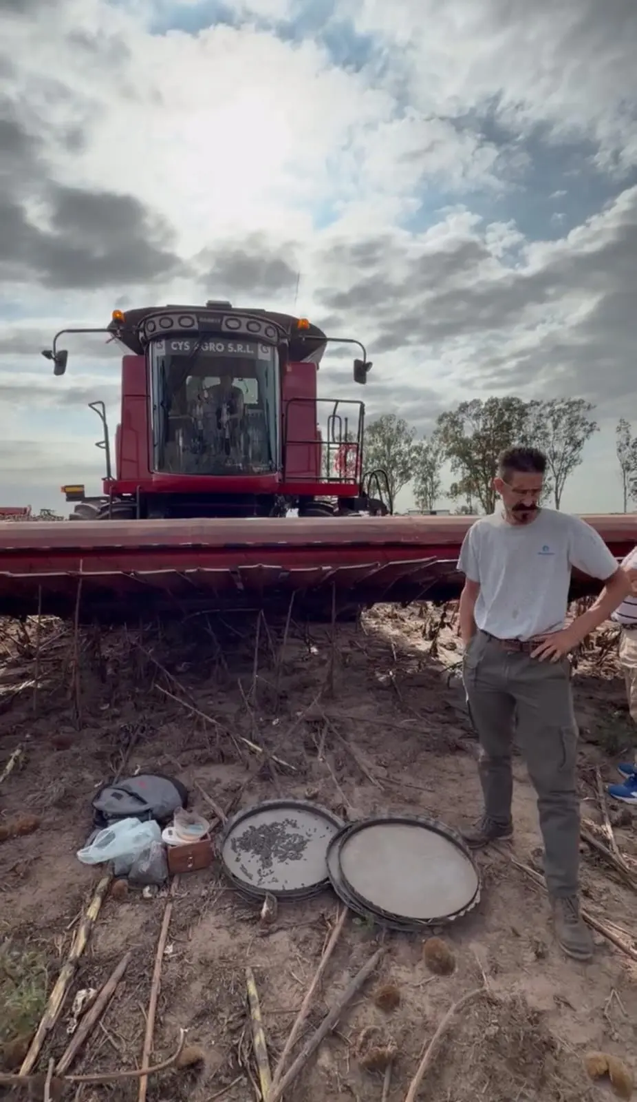 Taller a campo de ajustes y regulación de cosechadoras