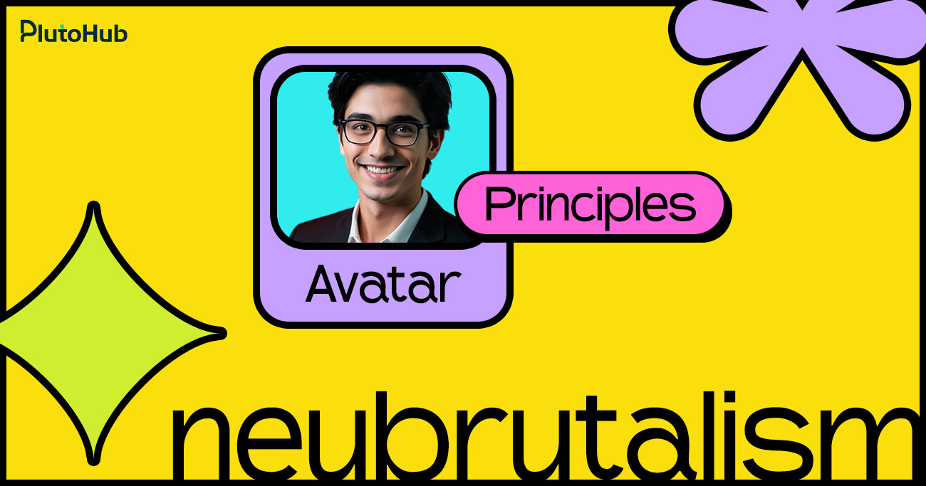 Neobrutalism visual design principles