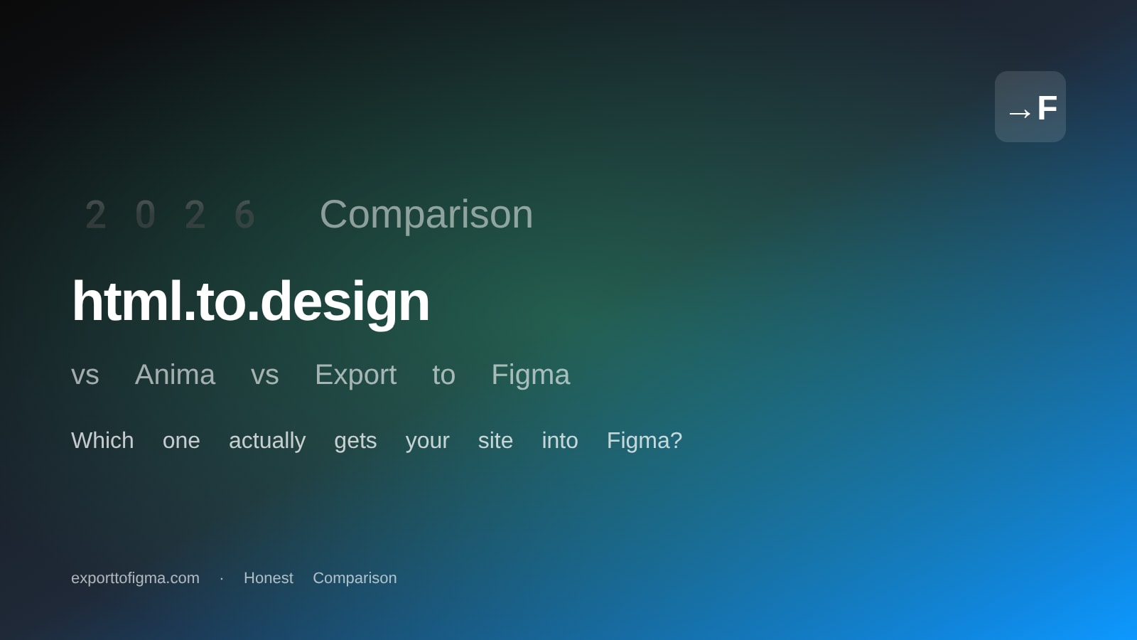 html.to.design vs Anima vs Export to Figma (2026) | Export to Figma