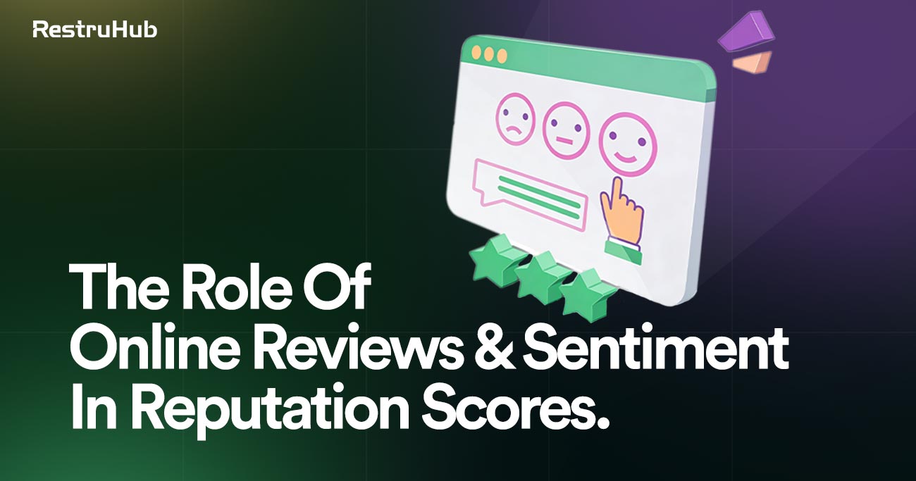 The Role Of Online Reviews And Sentiment In Reputation Scores