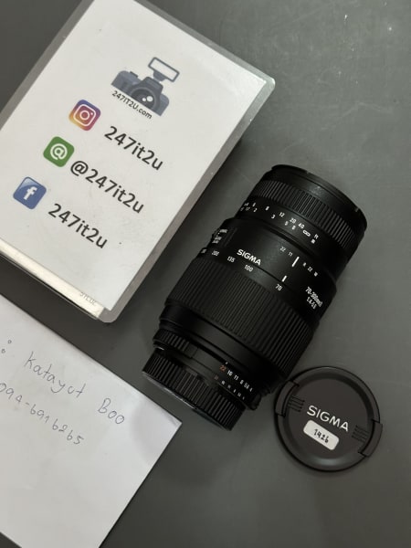 SIGMA 70-300 F4-5.6D Macro (Nikon) กล้องมือสอง - 247IT2U