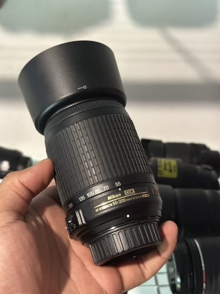 NIKON AF-S 55-200 F4-5.6G ED VR กล้องมือสอง - 247IT2U