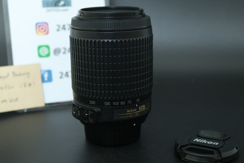 NIKON AF-S 55-200 F4-5.6G ED VR กล้องมือสอง - 247IT2U