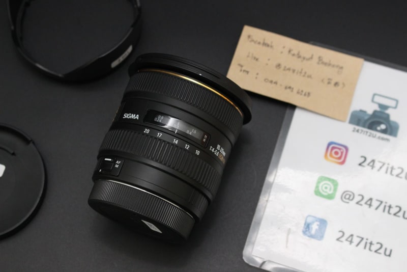 SIGMA 10-20 f4-5.6 EX DC (Canon) กล้องมือสอง - 247IT2U