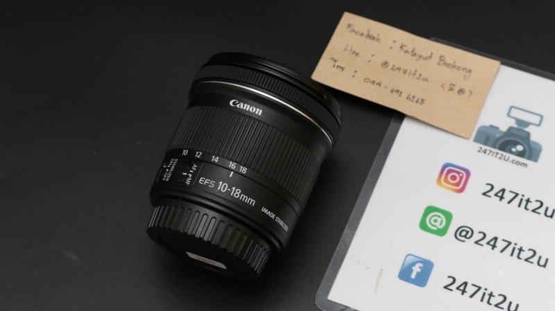 CANON EF-S 10-18 IS STM กล้องมือสอง - 247IT2U