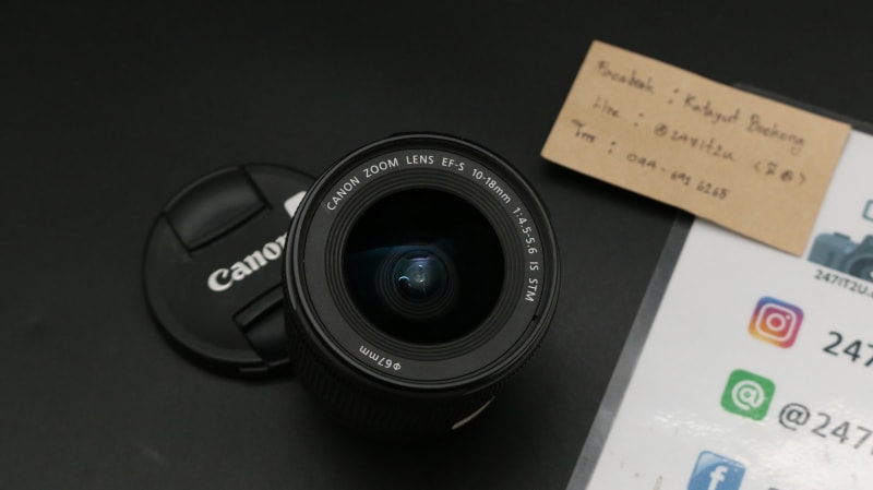 CANON EF-S 10-18 IS STM กล้องมือสอง - 247IT2U