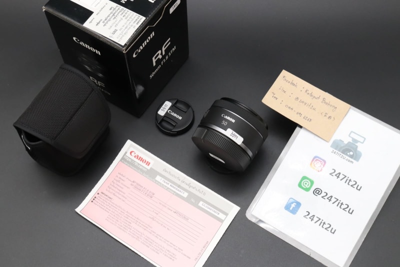 CANON RF 50 F1.8 STM กล้องมือสอง - 247IT2U