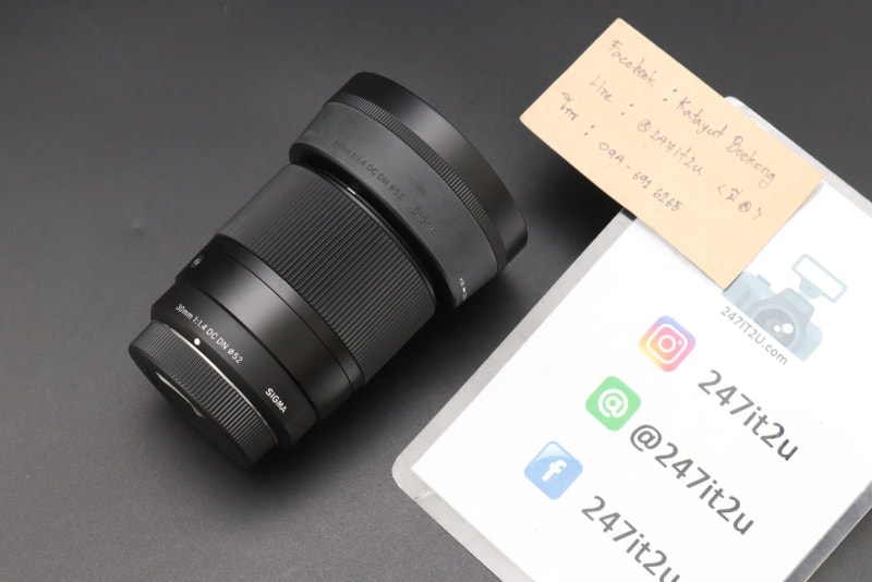 SIGMA 30 f1.4 DC DN (M4/3 for Olympus Panasonic) กล้องมือสอง - 247IT2U