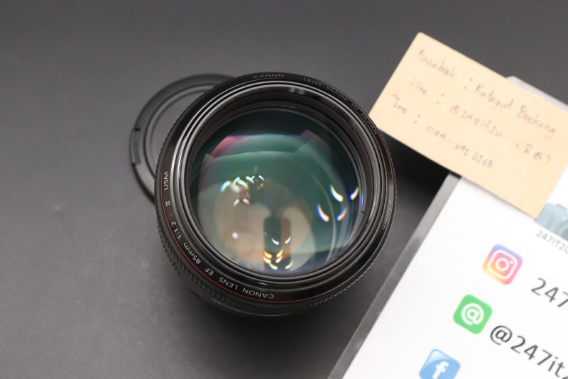 CANON 85mm f/1.2L II USM กล้องมือสอง - 247IT2U