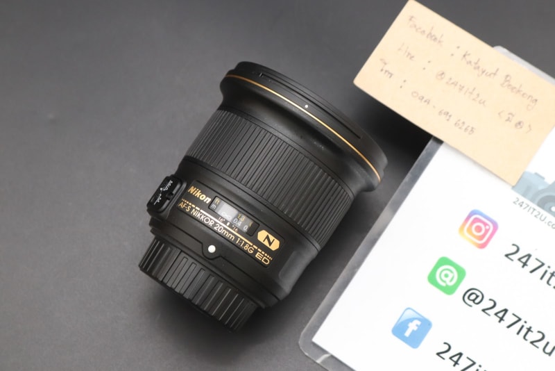 NIKON AF-S  20 F1.8 G ED Nano กล้องมือสอง - 247IT2U