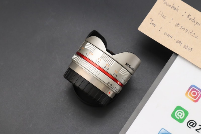 SAMYANG 7.5 F3.5 UMC FISH-EYE MFT (Panasonic Oylmpus) กล้องมือสอง - 247IT2U