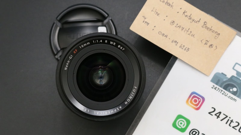 FUJIFILM Fujinon XF 16 f1.4 R WR กล้องมือสอง - 247IT2U