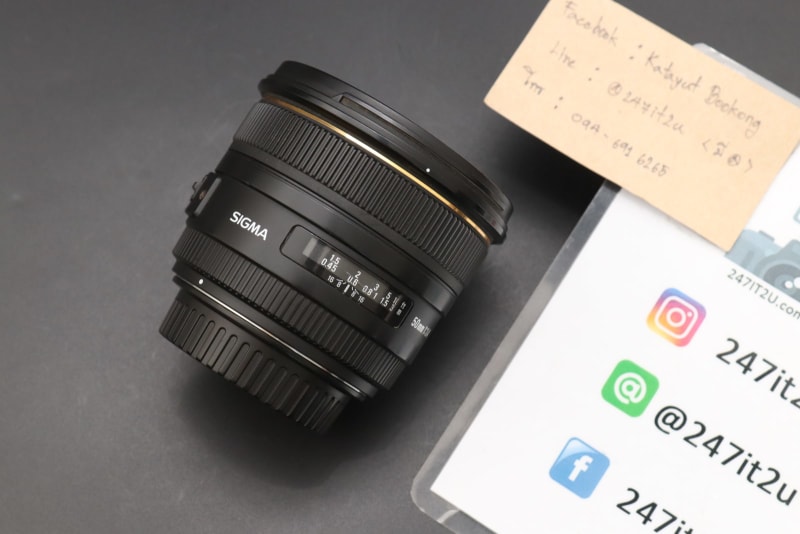 SIGMA 50 F1.4 EX DG HSM (Canon) กล้องมือสอง - 247IT2U