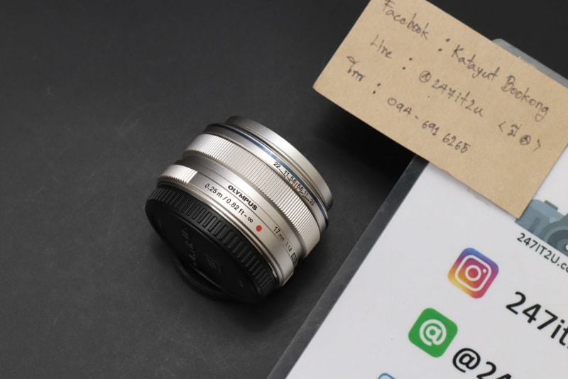 OLYMPUS M.ZUIKO 17 f1.8 กล้องมือสอง - 247IT2U