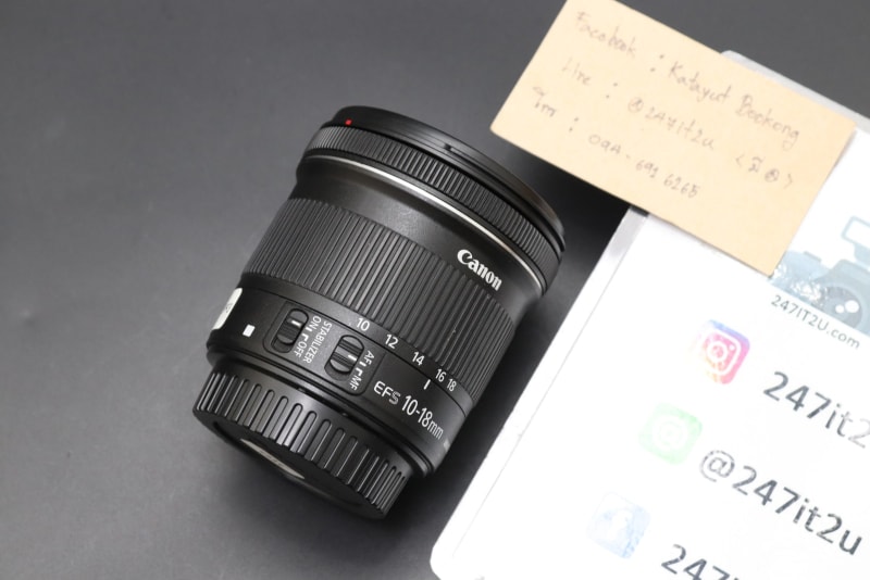 CANON EF-S 10-18 IS STM กล้องมือสอง - 247IT2U